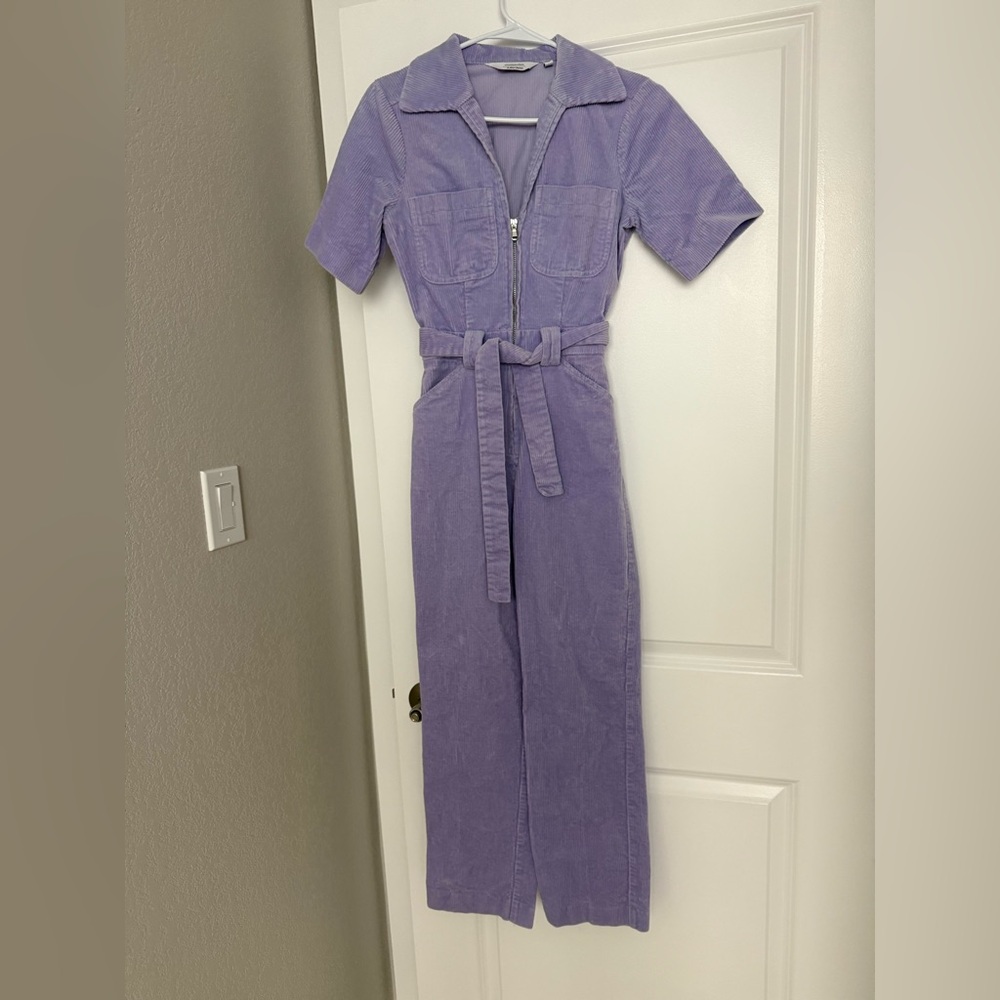 & Other Stories Light Purple Corduroy Jacket